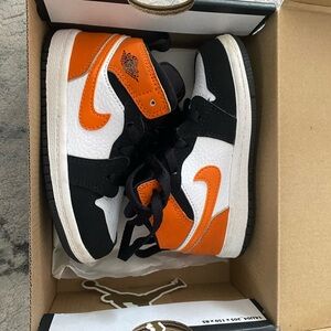 Nike Air Jordan 1 Shattered Backboard Starfish Shoes toddler 8C